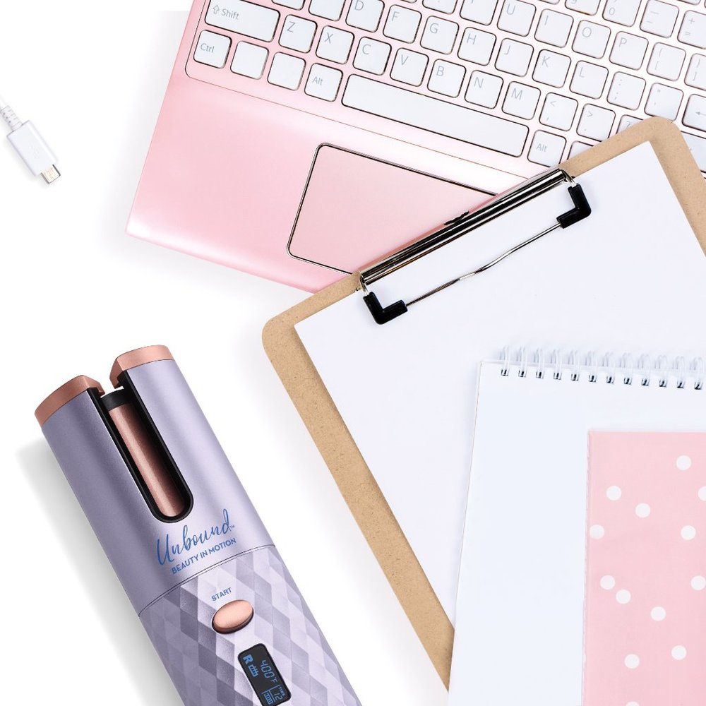 Unbound Cordless Auto Curler Curling Iron, CR510